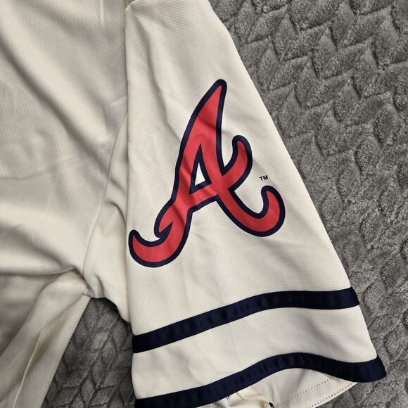 MLB Atlanta‎ Braves Genuine Merchandise Dynasty Team Jersey Size XL 46-48 - Picture 8 of 9
